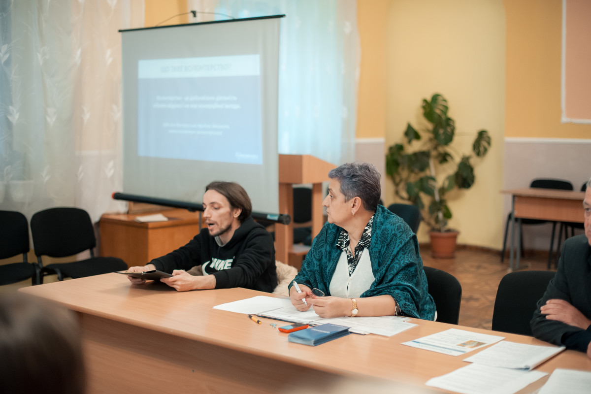 Презентацію волонтерської діяльності провели у Виноградові